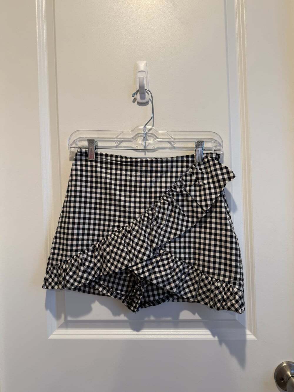 Zara Plaid Gingham Skort NWOT Women's Size XS